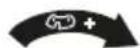 PARKSIDE PPEKS 2500 B2 - Simbolo sulla vite di serraggio catena - 2