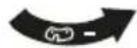 PARKSIDE PPEKS 2500 B2 - Symbol on screw for chain quick-tensioning system - 1