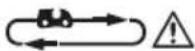 PARKSIDE PPEKS 2500 B2 - Pictogram onder de kettingwielafdekking - 1