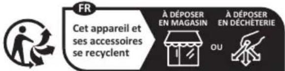 PARKSIDE PEHWW 1300 B2 - Directive 2012/19/UE sur les déchets d'équipements électriques et électroniques : - 1