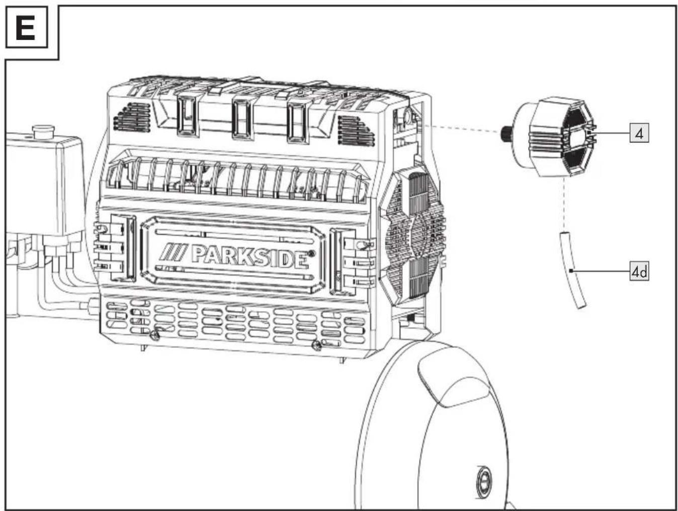 PARKSIDE PSKO 2410 B2 - COMPRESSEUR SILENCIEUX - 2