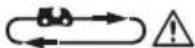 PARKSIDE PEKS 2200 C2 - Pictogram onder de kettingwielafdekking - 1