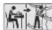 PARKSIDE PPAKS 40-Li B2 - Pictogrammes sur l'appareil - 1