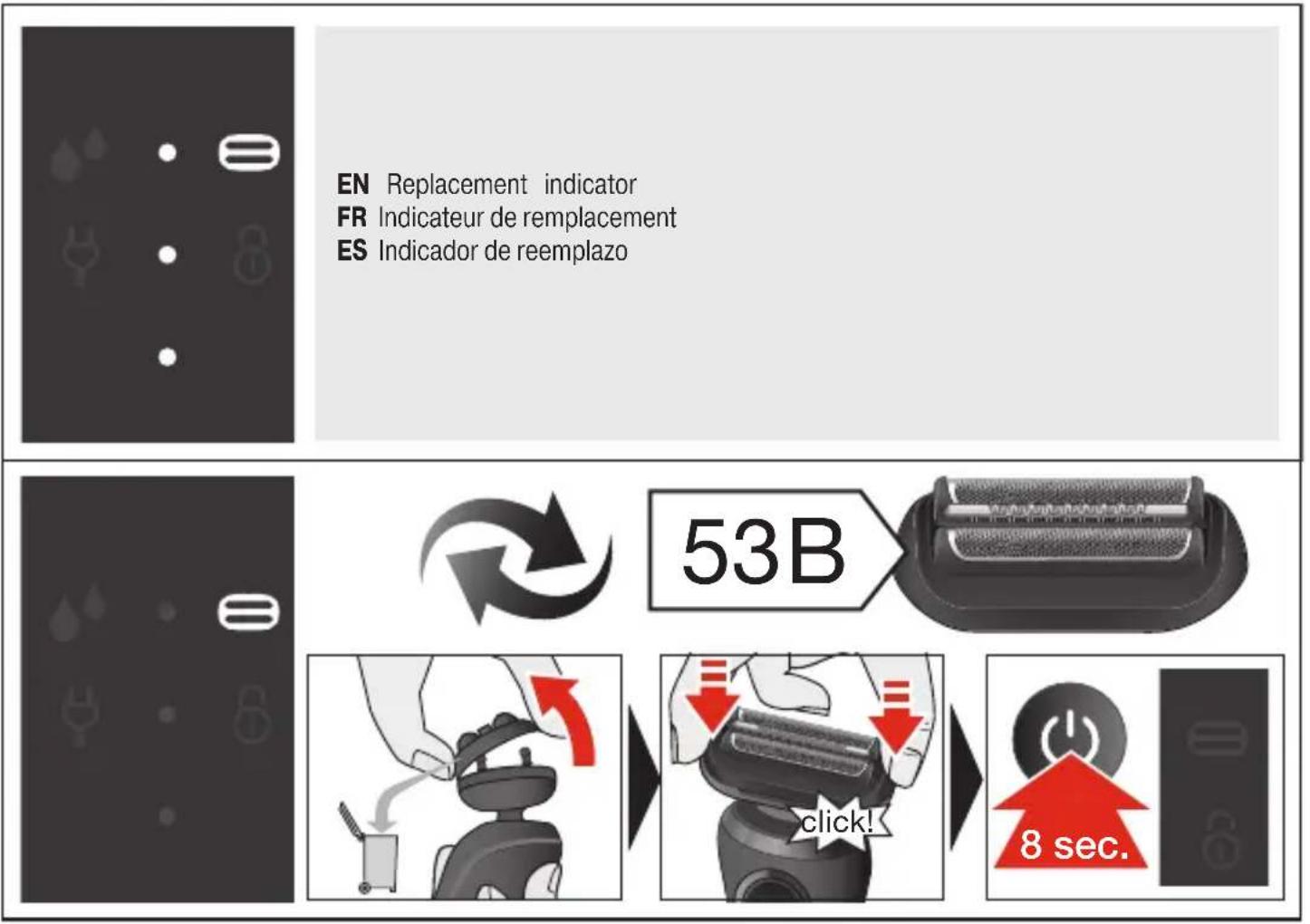 BRAUN Series 6 60-B4500cs - Importante - 4