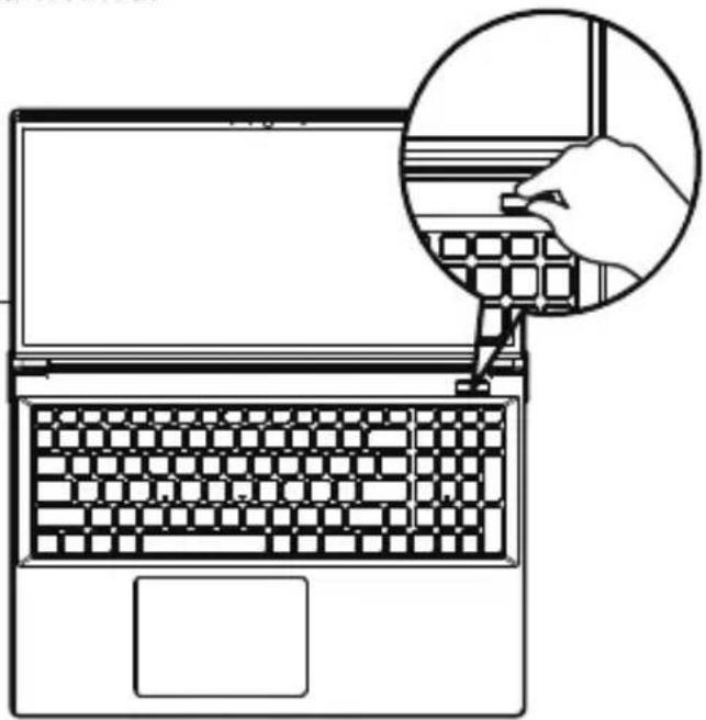 GIGABYTE G6X - Ligar o computador - 1