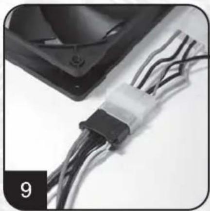 SILVERSTONE ST1100-TI - Pemasangan catu daya (Untuk perakitan sistem baru) - 5