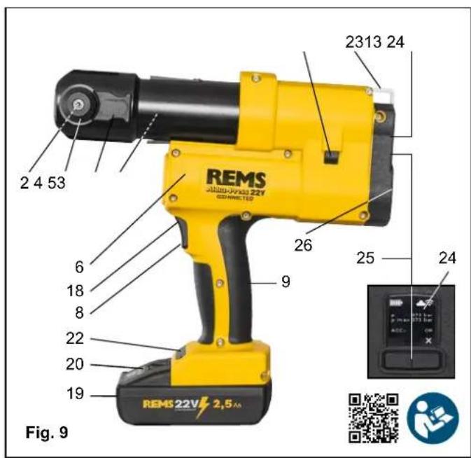 REMS Mini-Press S 22V - 10