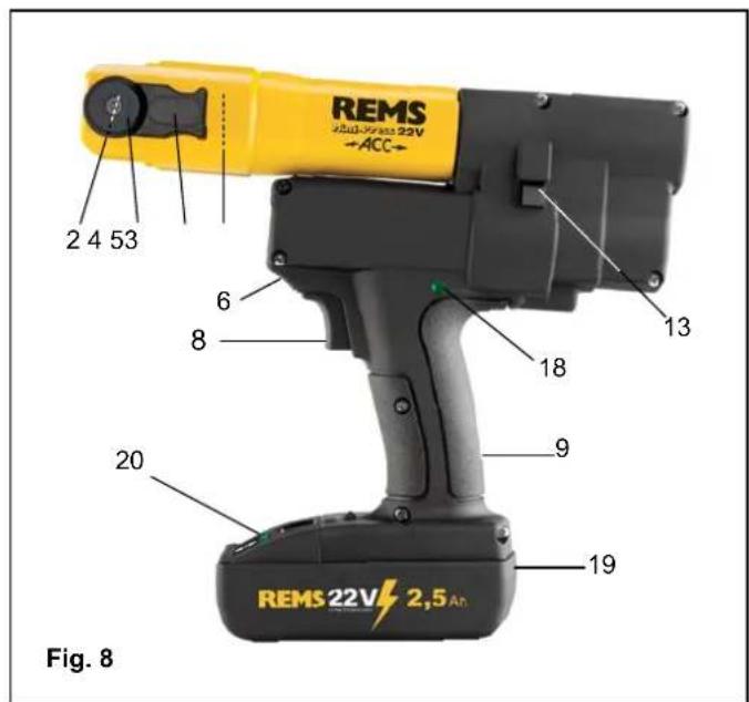 REMS Mini-Press S 22V - 9