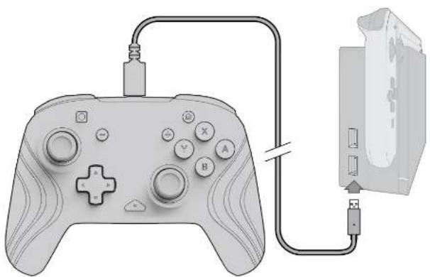 PDP Afterglow Wave Wireless Controller - Charger la manette - 1