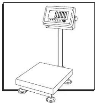 Uline H-5836 - BALANCE À PLATEFORME INDUSTRIELLE - 4
