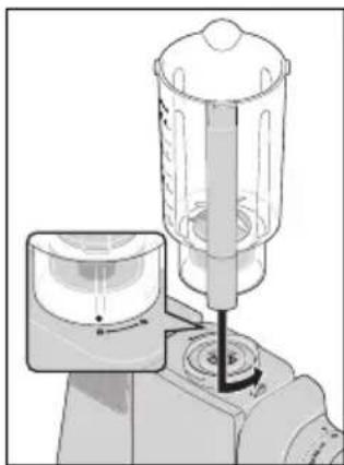 SILVERCREST SKMB 1000 A1 - Nasadenie mixovacej nádoby - 1