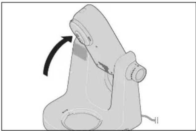 SILVERCREST SKMB 1000 A1 - Positions of the drive arm - 1