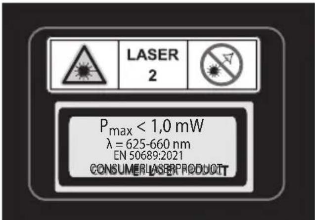 PARKSIDE PLEMM 25 A1 - ADVARSEL! Risiko for laserstråling! - 2
