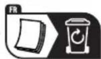 FR Cet appareil et ses accessoires se recyclent A DÉPOSER EN MAGASIN OU A DÉPOSER EN DECHÉTÉRIE Points de collecte sur www.quefsiredementdechets.fr. Privègles la réparation ou la don de votre appareil