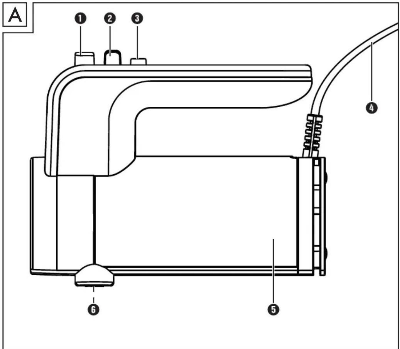 SILVERCREST SHM 500 A1 - HÅNDMIKSER AF H∅J KVALITET - 1