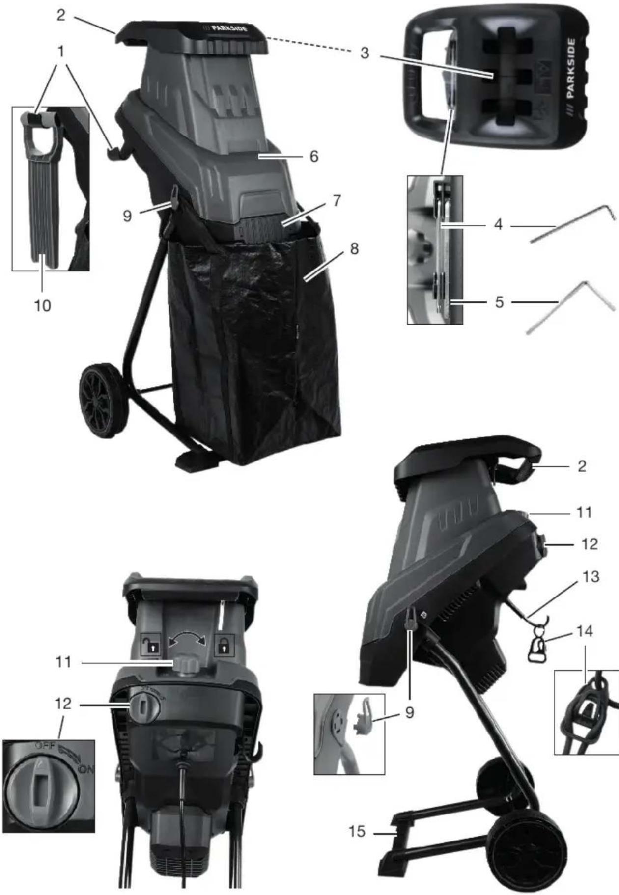 PARKSIDE PEMH 2400 B2 - 1