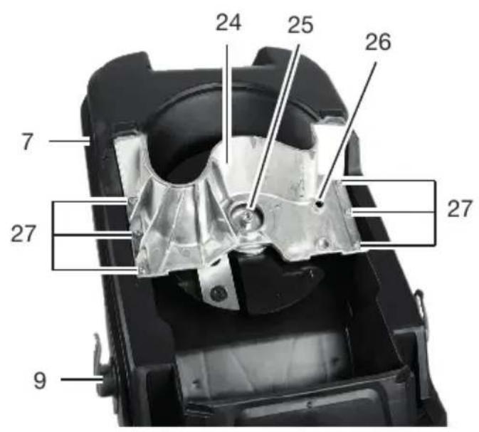 PARKSIDE PEMH 2400 B2 - Postup (Obr B) - 1