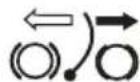 PARKSIDE PBBPS 25 B2 - Symbol na osłonie koła łańcuchowego - 1