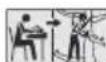 PARKSIDE PBBPS 25 B2 - Pictogrammen en symbolen Pictogrammen op het apparaat - 1