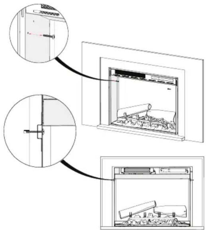 DIMPLEX XHD28G - Montaje - 2