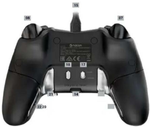 Nacon Revolution X Controller - I Elementi di comando - 2