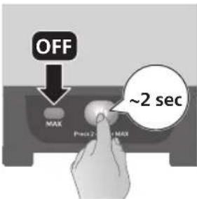 OFF MAX P=0.2 P=1.2 ~2 sec