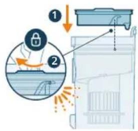 PHILIPS AquaTrio Series 7000 XW7264 - Manutenzione del sistema di gestione della polvere - 9