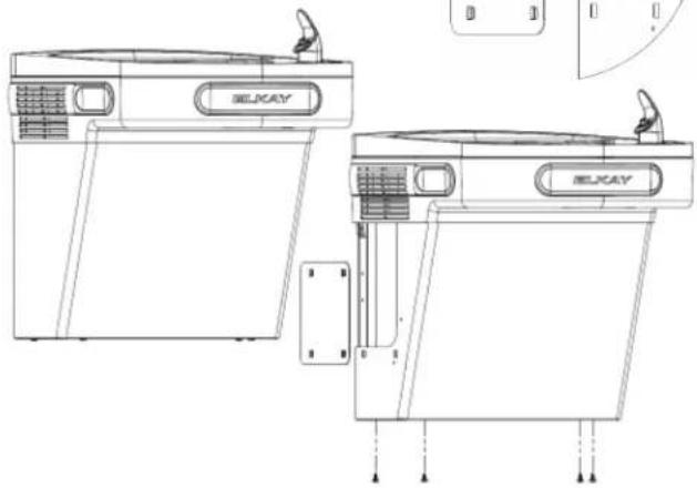 Elkay EZOTL8WSLK - Right Hand Wrapper (Low Side) - 4