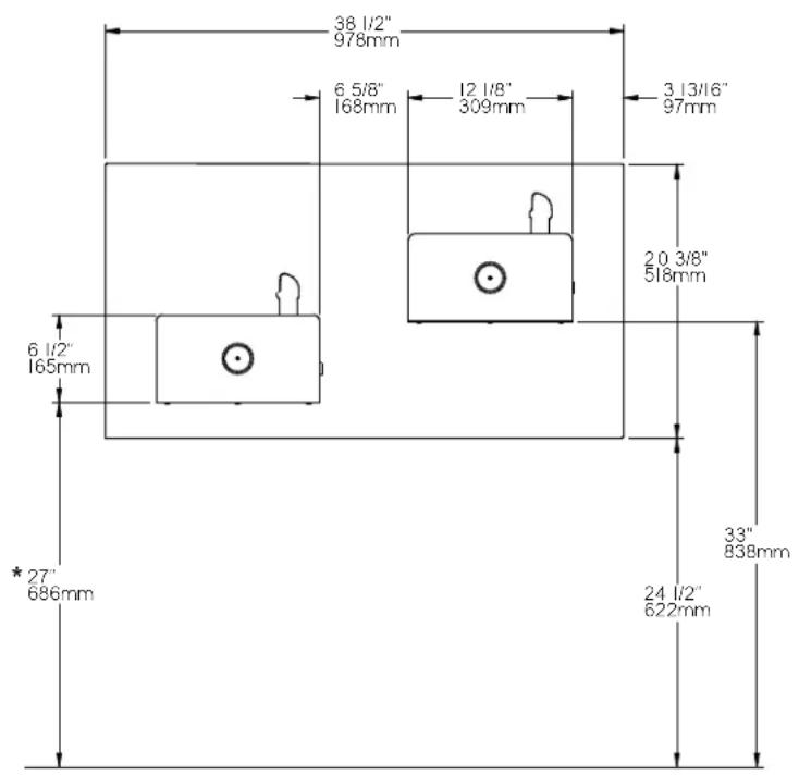 Elkay EHWM214C - SCHEMA Plomberie EHWM217RAC - 1
