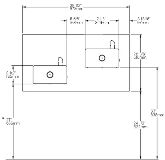 Elkay EHWM214C - SCHEMA Plomberie EHW217RAC - 1
