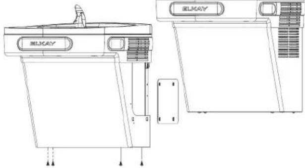 Elkay EZOOTL8WSLK - Left Hand Wrapper (Low Side) - 4