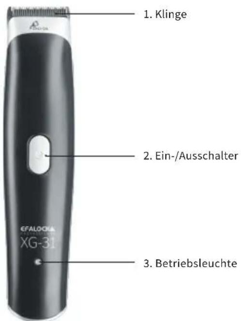 Efalock XG-31 - LIEFERUMFANG - 1