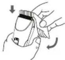 Efalock XG-31 - Attachment comb: - 1