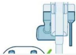 PHILIPS 7000 Series XC7065 - Sistemazione degli accessori sul supporto da parete - 1