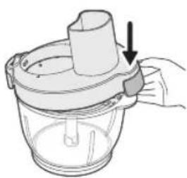 PHILIPS HR1507 - Pjaustymo, smulkinimo, granuliavimo jdėklų naudojimas - 2