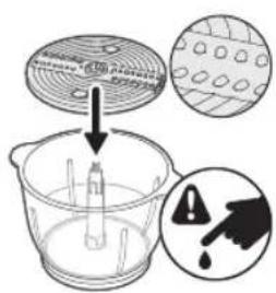 PHILIPS HR1507 - Viipalointi-, suikalointi- ja rakeistusosien käyttäminen - 2
