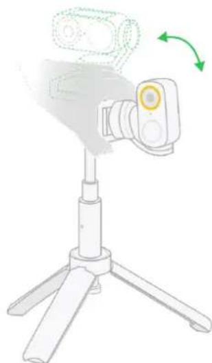 INSTA360 Link 2C Pro - Paramètres de diffusion en direct verticale - 2