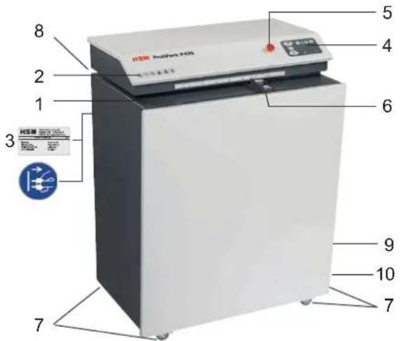 Pcs4001-MSS 8 2 1 3 MSM 7 5 4 6 9 10 7
