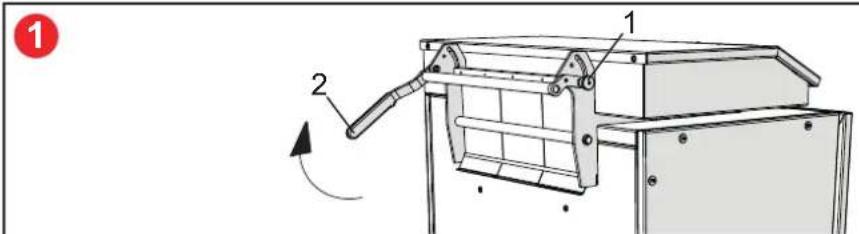 HSM ProfiPack P425 - Acolchado de cartones - 1