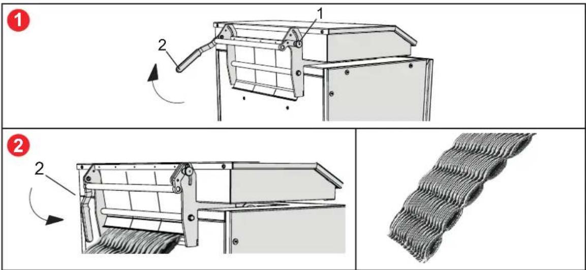 HSM ProfiPack P425 - Realizarea de umplutură anti-şoc din carton - 1