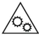 HSM ProfiPack P425 - Risk of injury from the cutting unit - 1