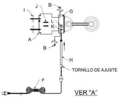 Kichler Kenton 52815CPZ - DIAGRAMA DE ACCESORIOS - 1