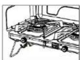 Outwell Merapi Pro Duo - TENNING AV GASSAPPARATET - 1