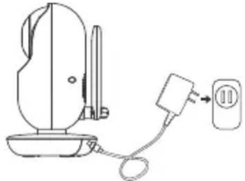 Luvion Supreme Connect 3 - Anschluss der Kamera (Babyeinheit) - 1