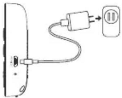 Luvion Supreme Connect 3 - Anschluss des Monitors (Elterneinheit) - 1