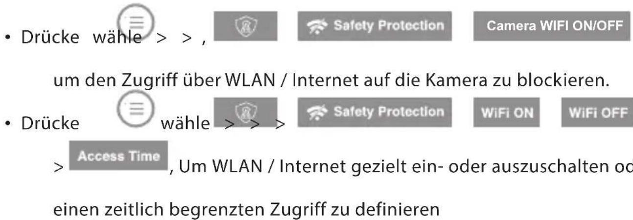 Luvion Supreme Connect 3 - Privatsphärenmodus (WLAN / Internet deaktivieren) - 1