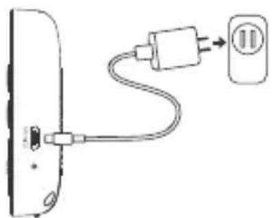 Luvion Supreme Connect 3 - Connecting the power supply for the Monitor (Parent Unit) - 1