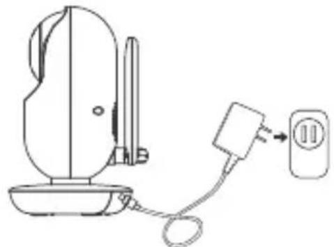 Luvion Supreme Connect 3 - Raccorder l'alimentation de la caméra (Unité Bébé) - 1