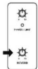 GEMINI WRX-843 - REVERB AMOUNT KNOB - 1