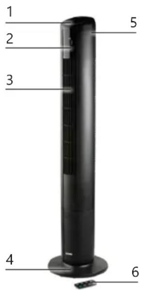 DOMO DO1201V - CONTROLEPANEEL/AFSTANDSBEDIENING - 1
